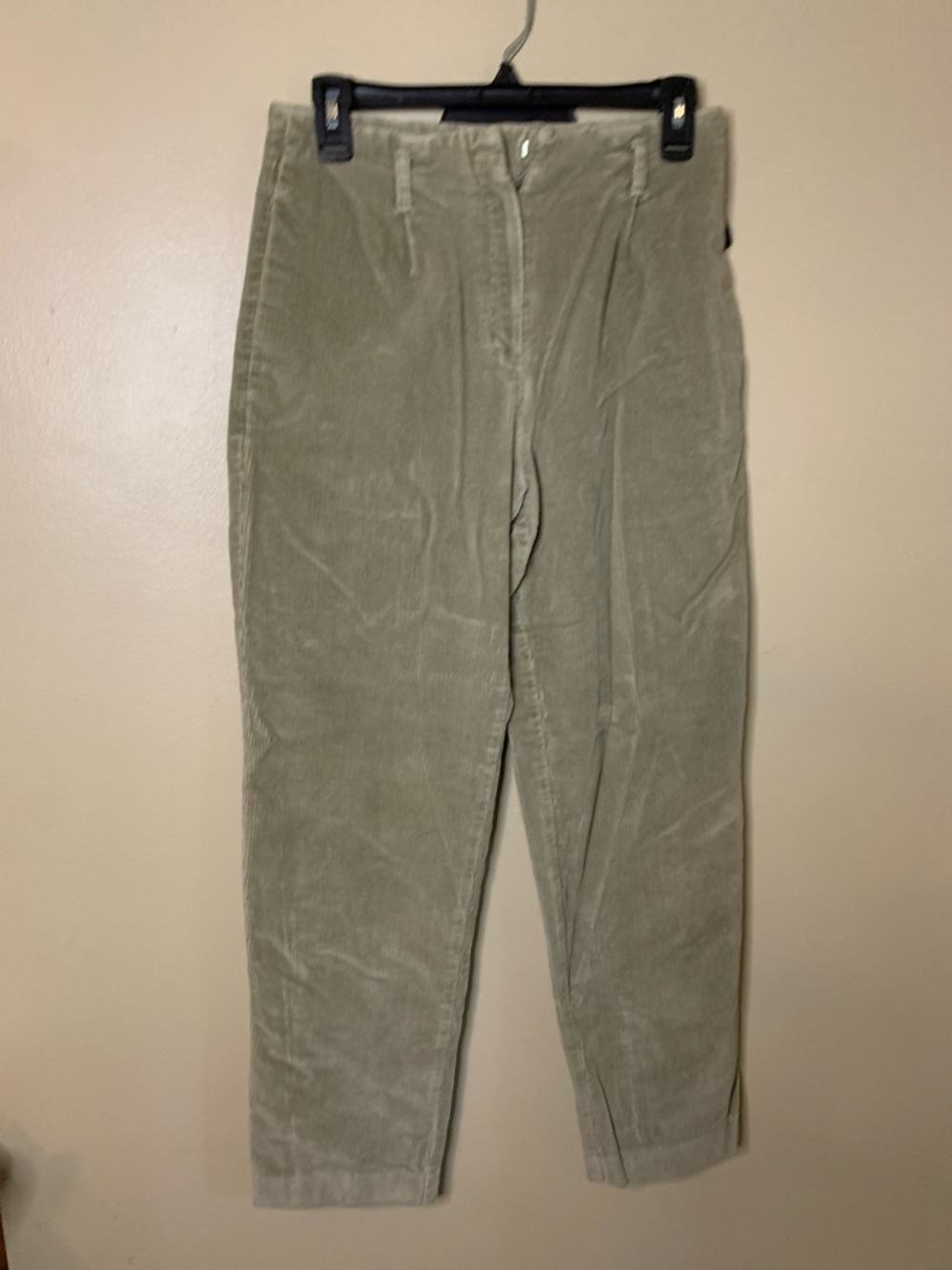 Talbots Olive Corduroy Straight-Leg Men's Pants